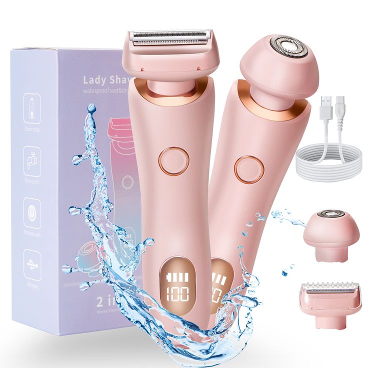 2 in 1 Women Body Shaver